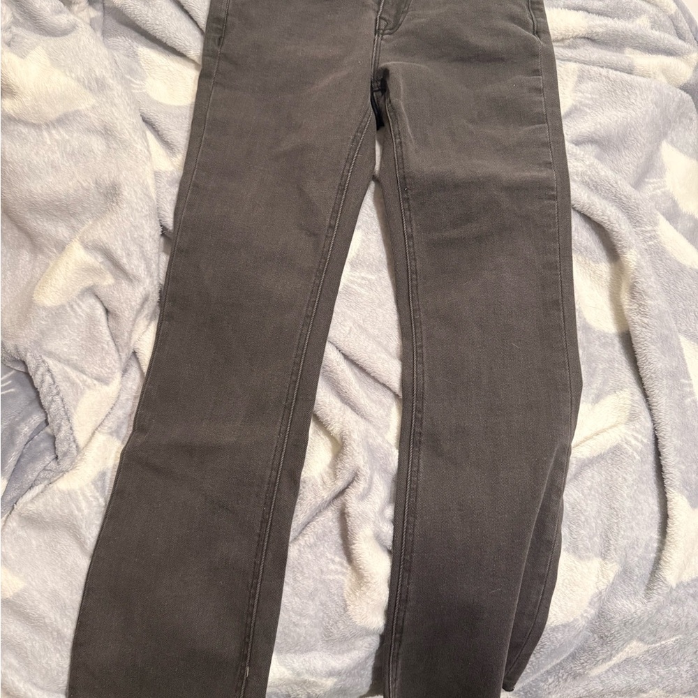 Vigoss Women's Charcoal Straight Leg Jeans